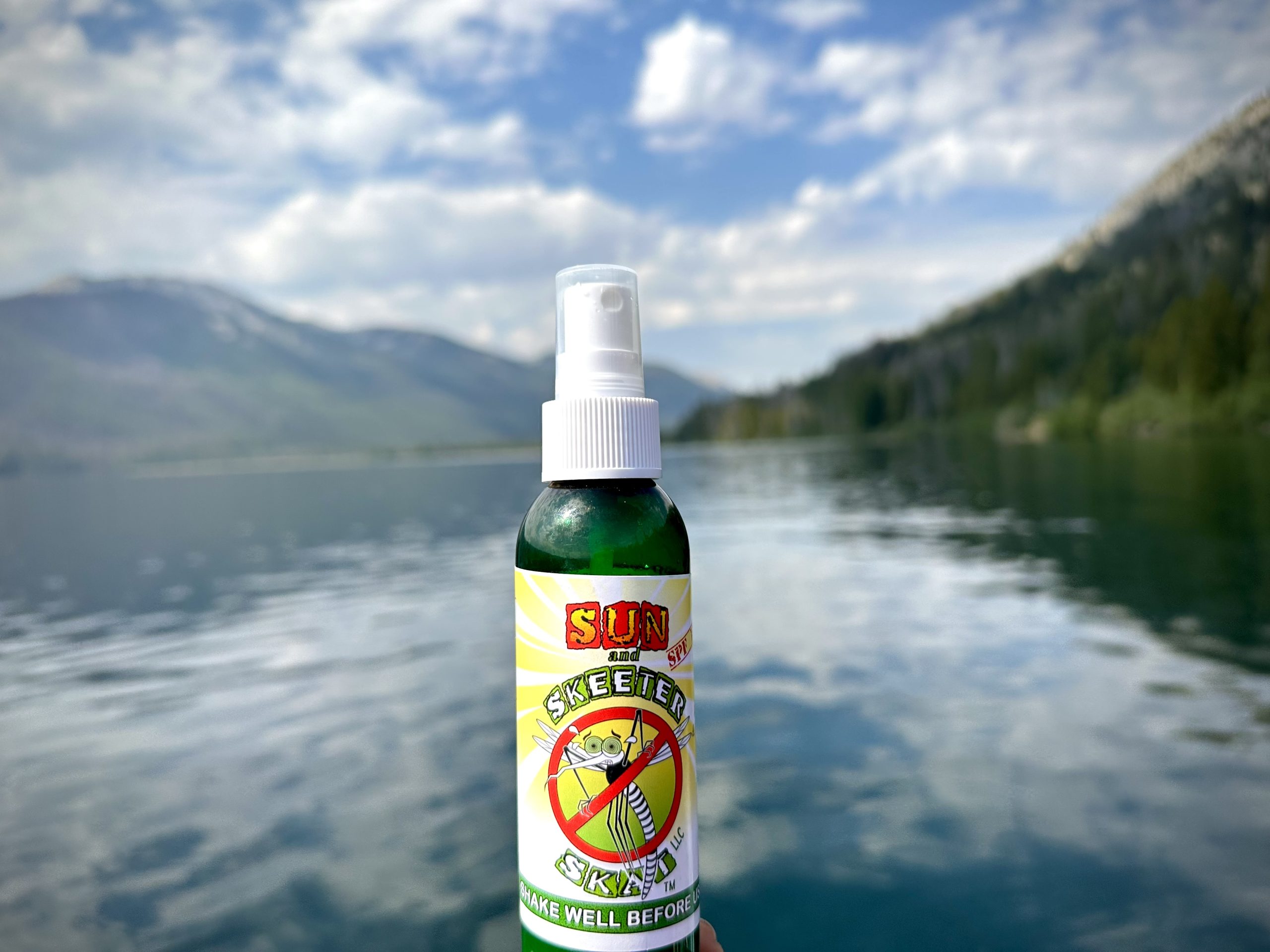 Sun & Skeeter Skat Sun Screen & Mosquito Repellent 4oz - Image 2